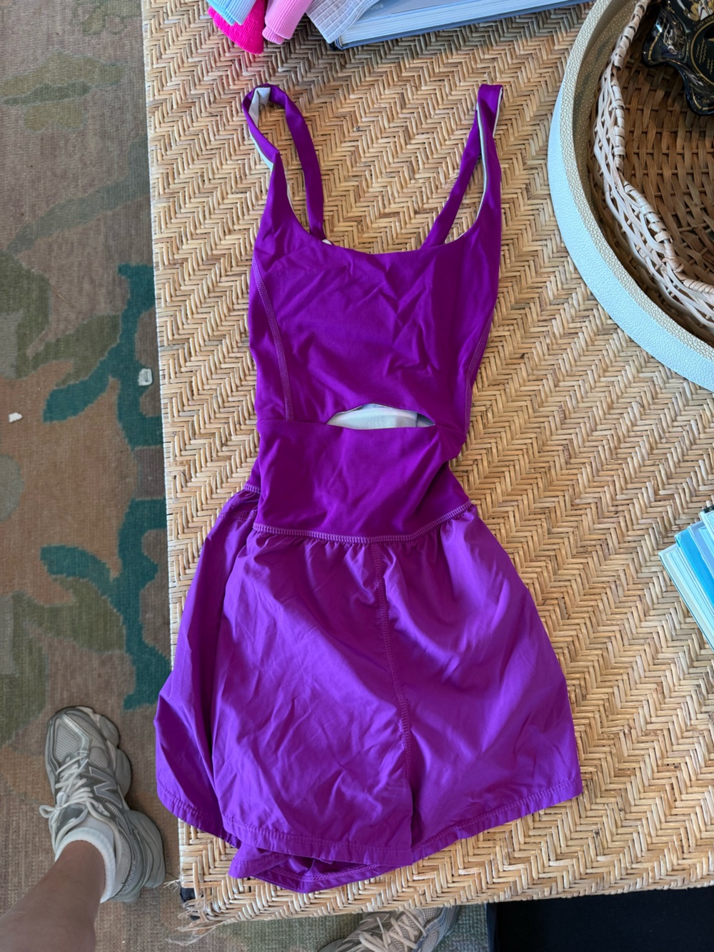 FP Movement Purple Righteous Runsie Romper